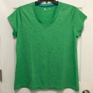 Green Xersion Performance/Workout T-shirt, Size XL